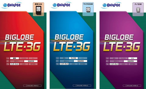 BIGLOBE SIM