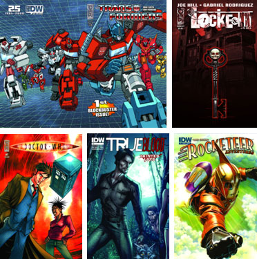 Titles from IDW Publishing