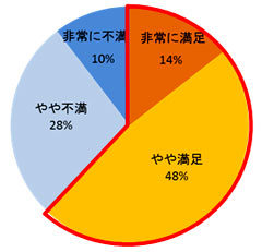 「ほぼスマホ」の満足度