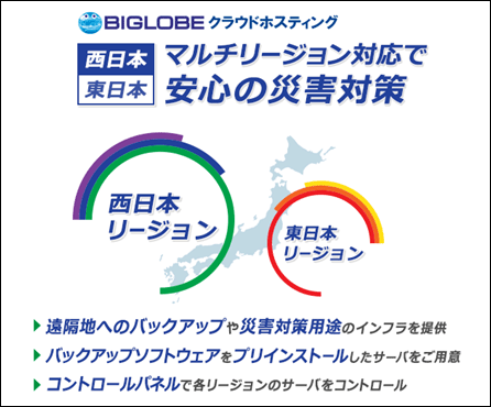 「西日本リージョン」のイメージ