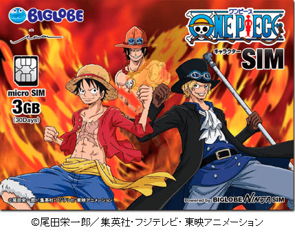 キャラクターSIM ONE PIECE